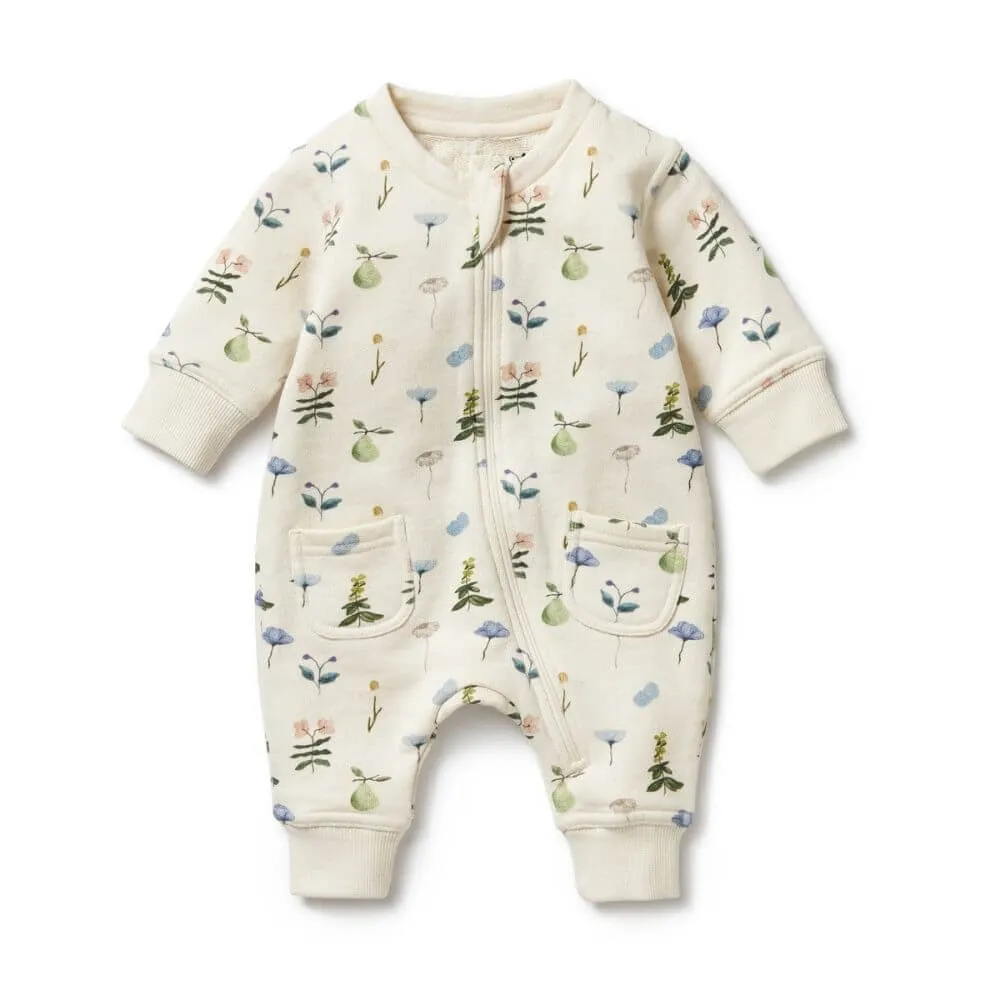 Wilson   Frenchy Petit Garden Terry Growsuit