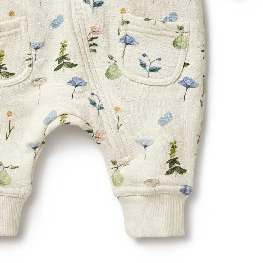 Wilson   Frenchy Petit Garden Terry Growsuit