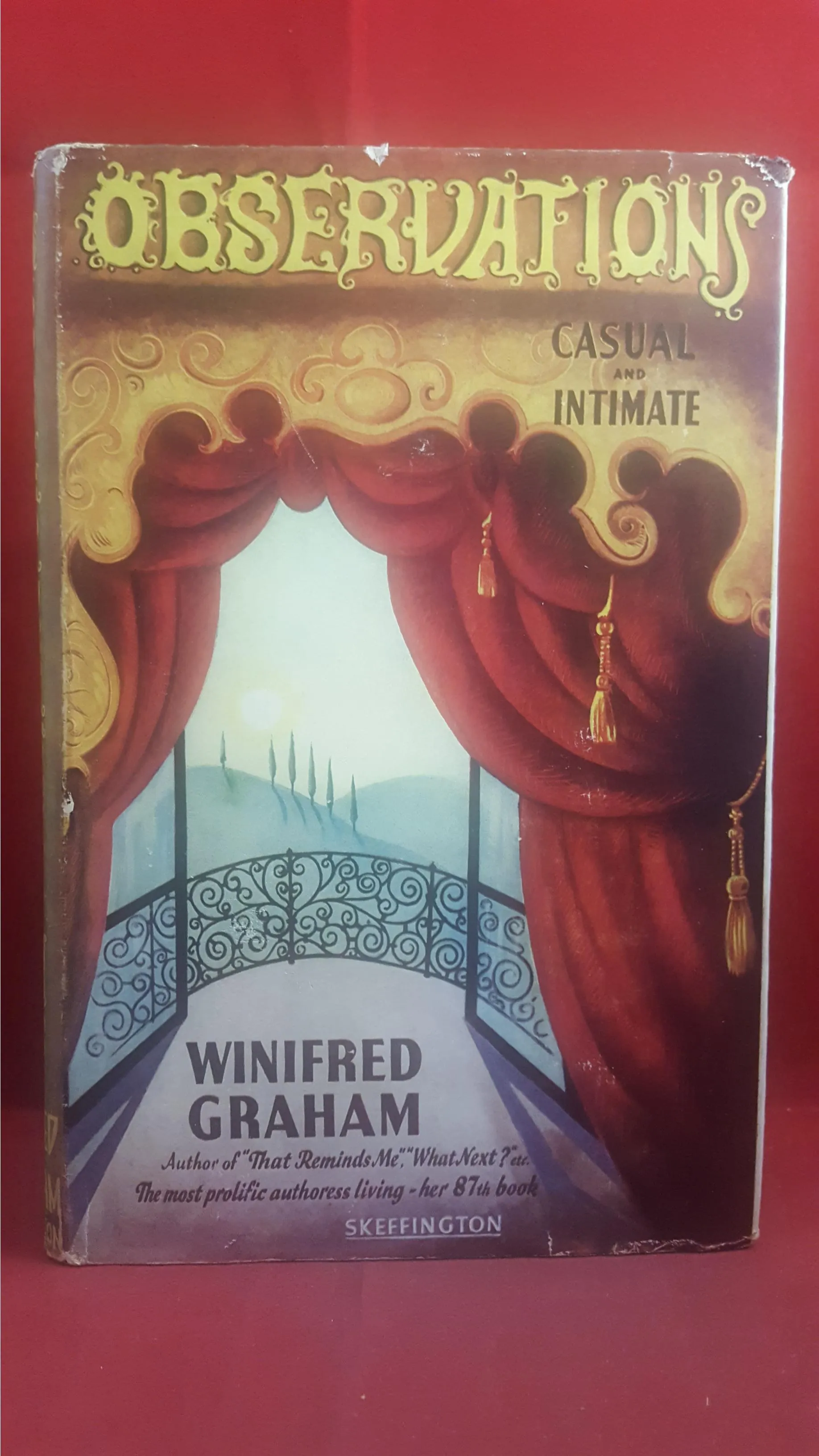 Winifred Graham - Observations Casual & Intimate, Skeffington & Son