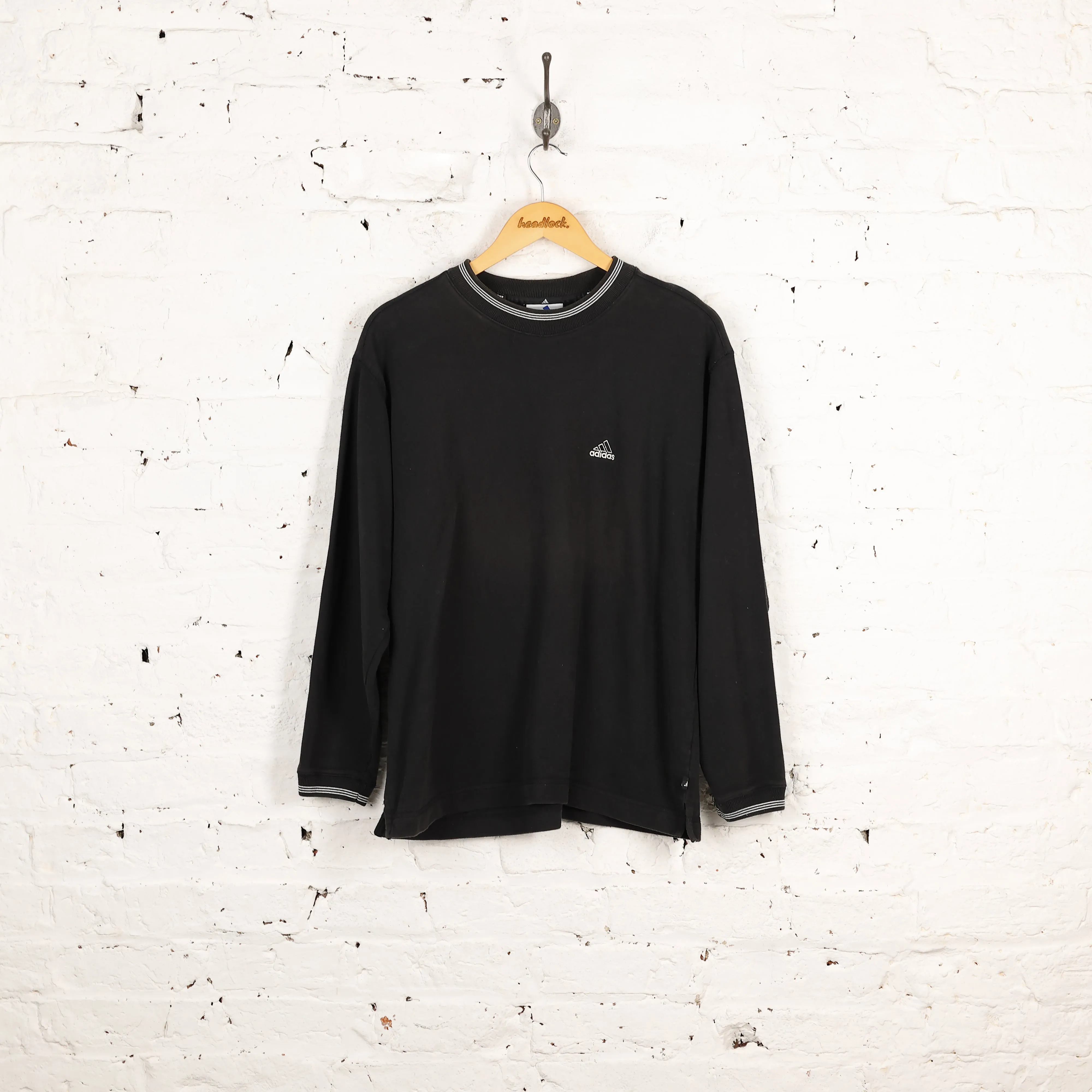 Women's Adidas 90s Sweatshirt - Black - Women's L