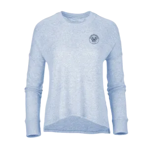 Women's Cuddle Crew - Sky Blue Heather