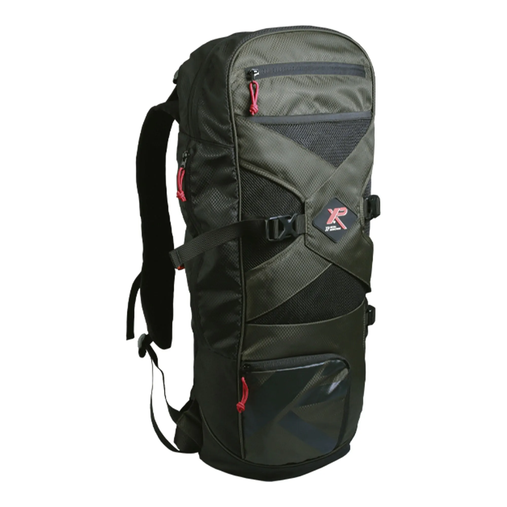 XP DEUS II Fast Multi Frequency Metal Detector with 11" FMF Search Coil, MI-6 Pinpointer, and XP Backpack 240