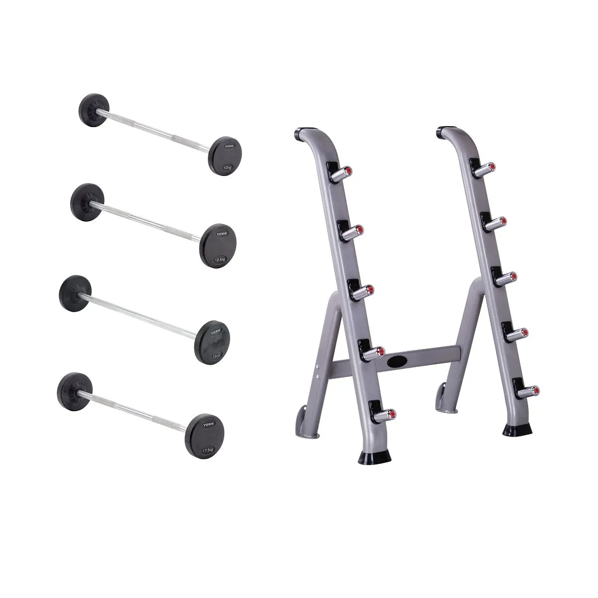 York Barbell Pro Style Fixed Weight Barbells & Sets