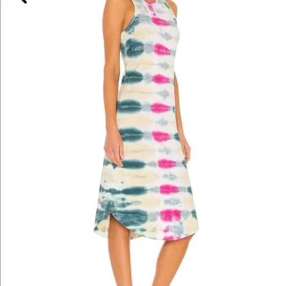 Young Fabulous &amp; Broke Robbie‎ Ribbed Midi Tank Dress Pink Size XS
