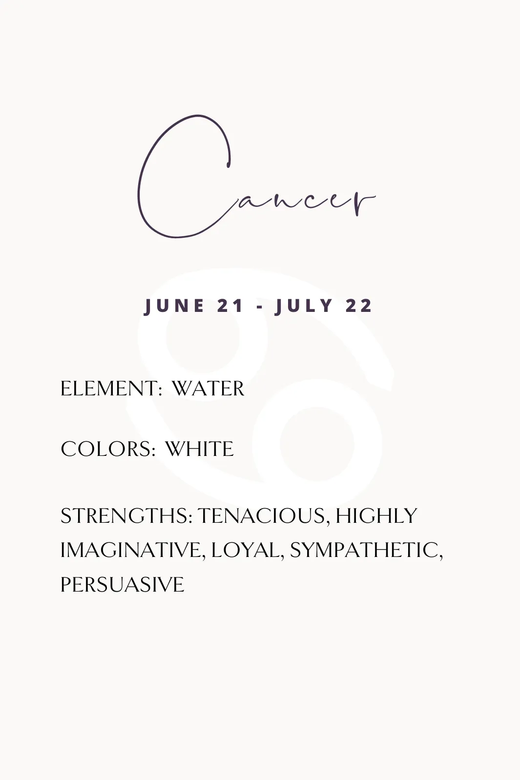 Zodiac Layered Necklace, Cancer